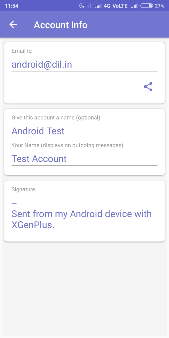 XgenPlus - Fast & Secure Email screenshot