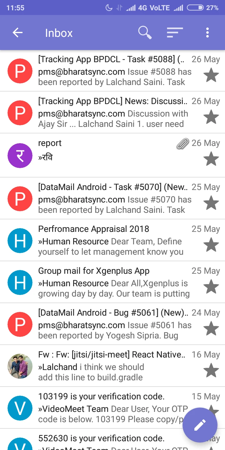 XgenPlus - Fast & Secure Email screenshot
